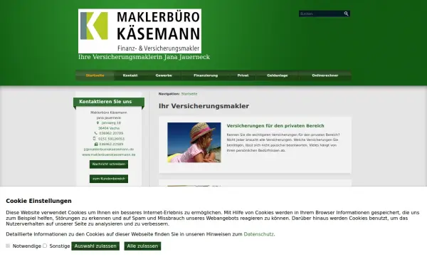 www.maklerbuerokaesemann.de