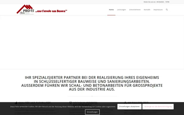 www.proys-bau.de