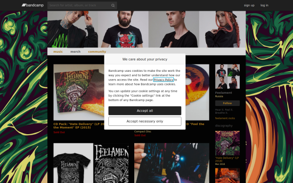 feelament.bandcamp.com