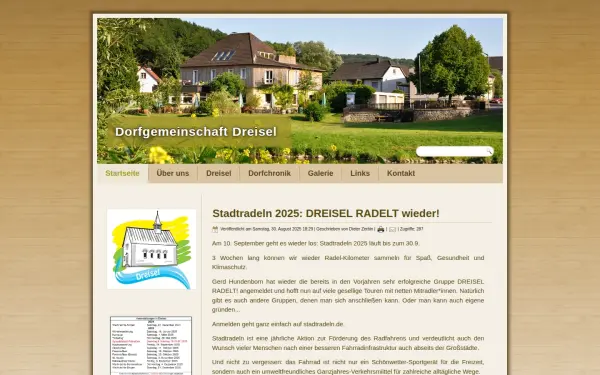 dorfgemeinschaft-dreisel.de