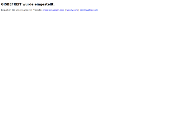 gisbefreit.at