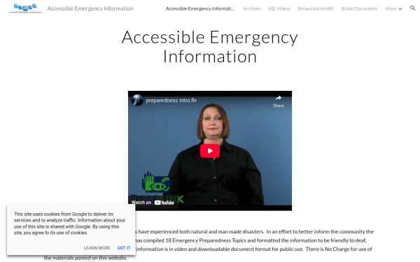 www.accessibleemergencyinfo.com