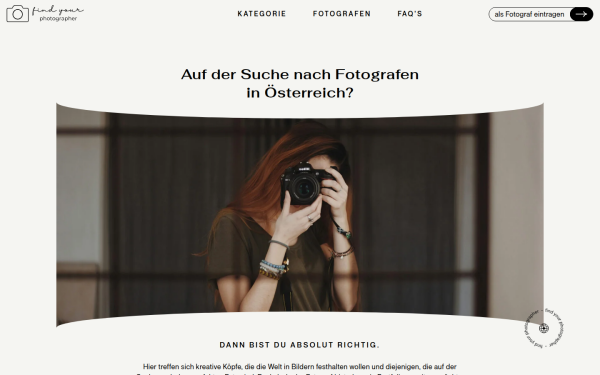 www.findyourphotographer.at