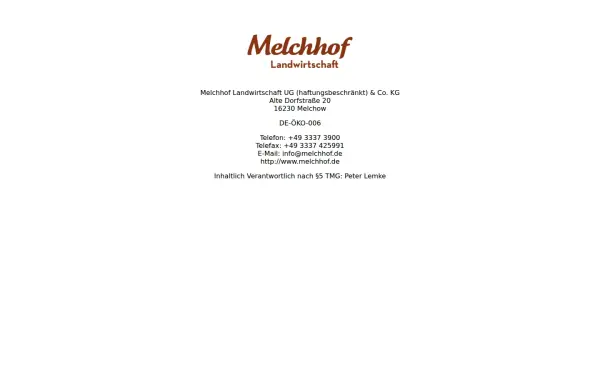 melchhof.de