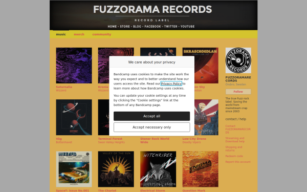 fuzzoramarecords1.bandcamp.com