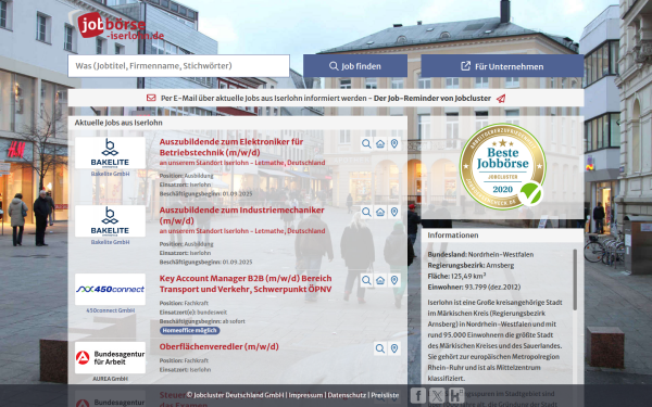 jobboerse-iserlohn.de