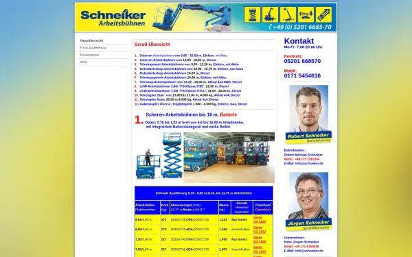 www.arbeitsbuehnen-schneiker.de