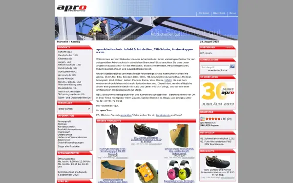www.apro-arbeitsschutz.de