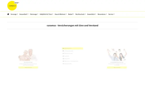 www.curamus-assekuranzmakler.de
