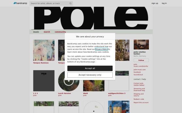 pole-stefanbetke.bandcamp.com