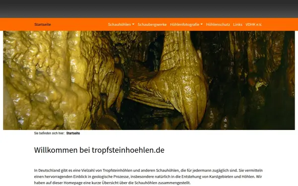 www.tropfsteinhoehlen.de