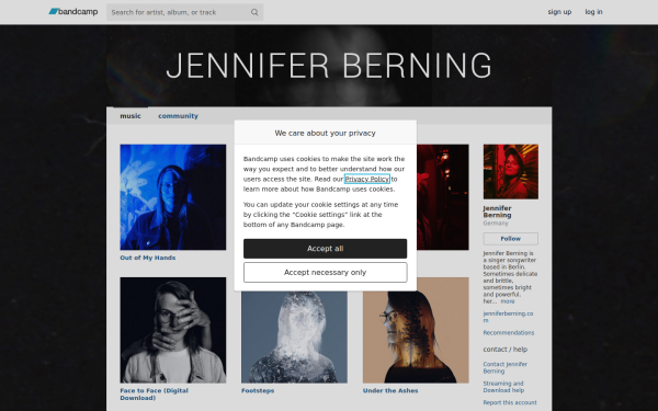 jenniferberning.bandcamp.com