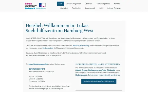 www.lukas-suchthilfezentrum.de