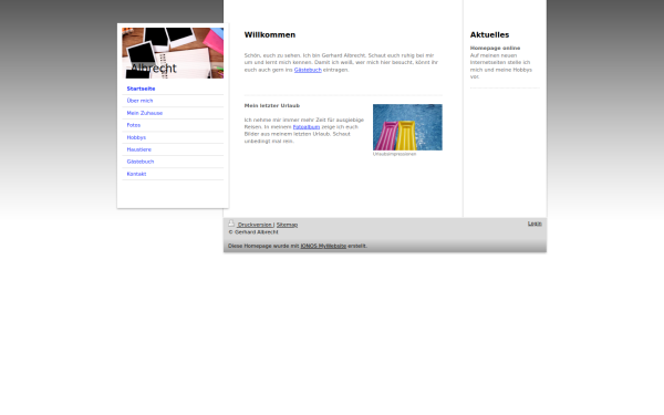 www.gerhard-albrecht-privat.de