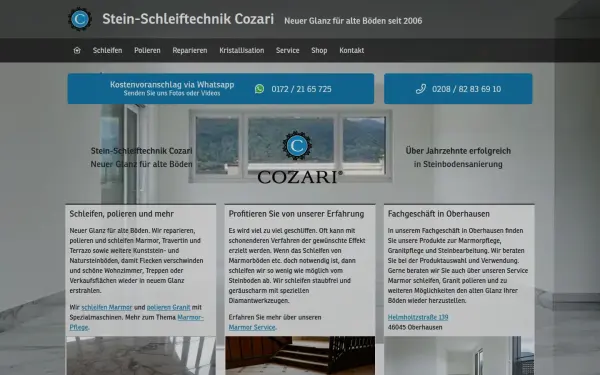 steinboden-aufarbeitung-cozari.de