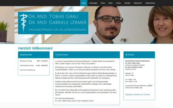hausaerzte-pfatter.de