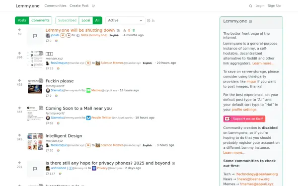 lemmy.one