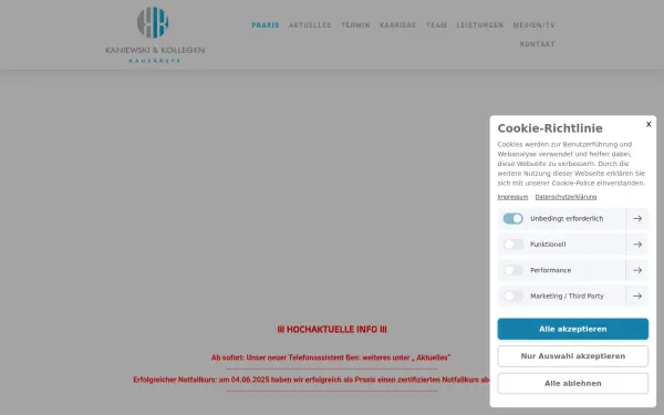 www.dr-kaniewski.de