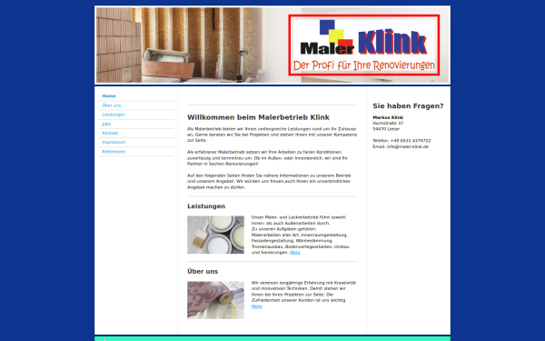 www.maler-klink.de