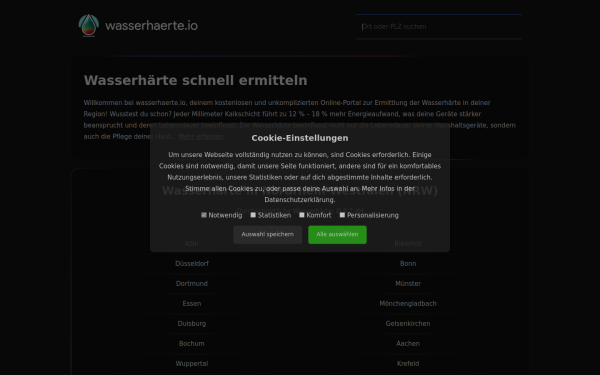 wasserhaerte.io