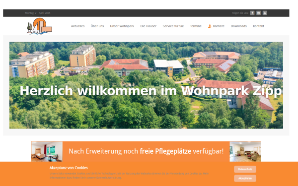 www.wohnparkzippendorf.de