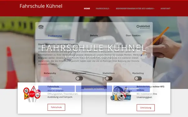 www.fahrschulekuehnel.de