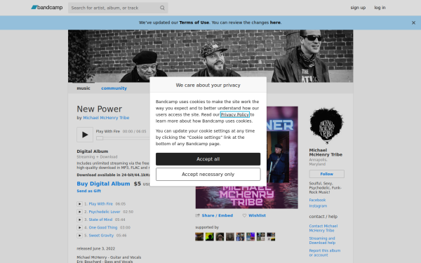 michaelmchenrytribe.bandcamp.com