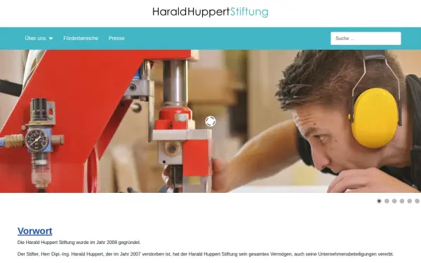 www.harald-huppert-stiftung.de