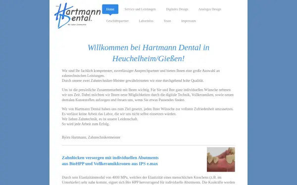 www.hartmanndental.de