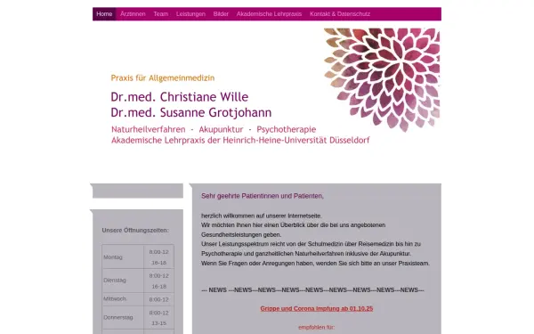 www.allgemeinmedizin-willich.de