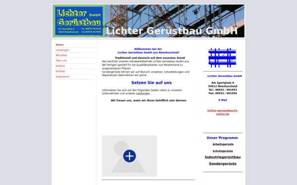www.lichter-geruestbau.de