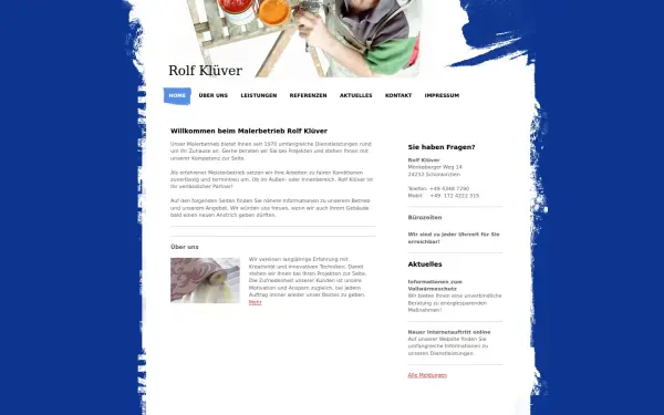 www.maler-kluever.de