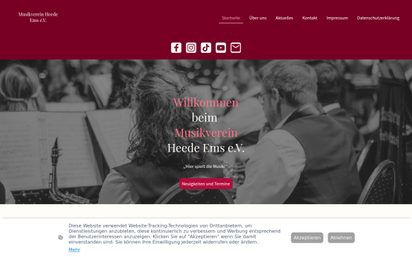 www.musikvereinheede.de
