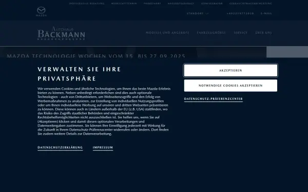 www.mazda-autohaus-baeckmann-koeln.de