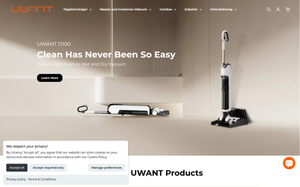 uwant.eu