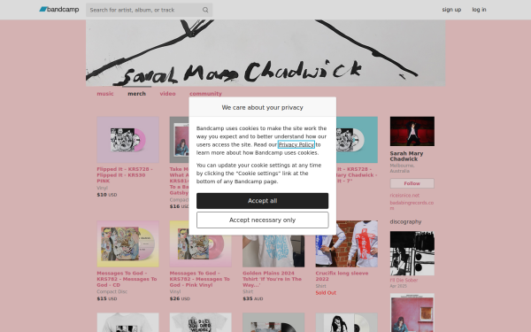 sarahmarychadwick.bandcamp.com