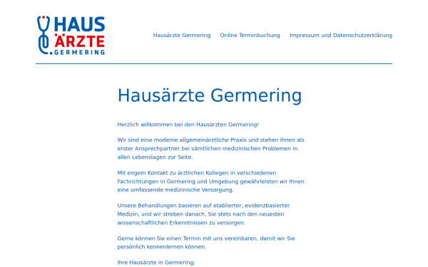 hausaerztegermering.de
