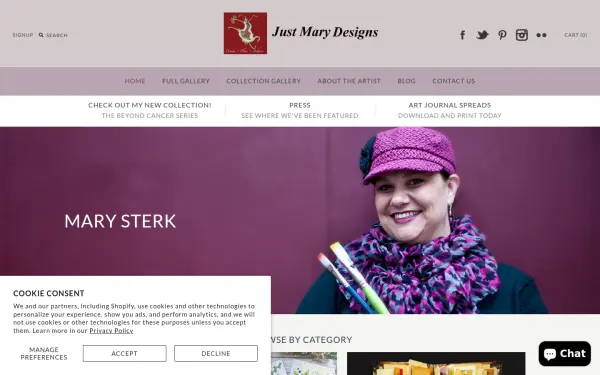 www.justmarydesigns.com