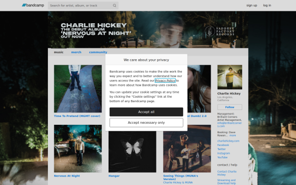 charliehickey.bandcamp.com