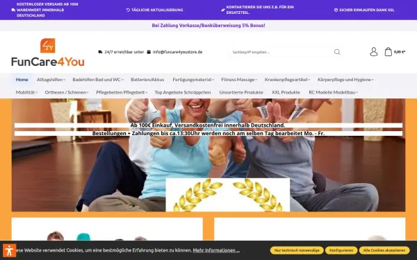 funcare4youstore.de