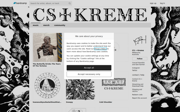 csandkreme.bandcamp.com