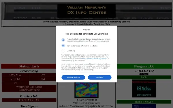 dxinfocentre.com