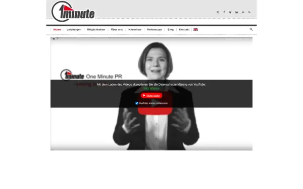 www.oneminute-pr.de