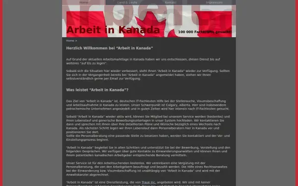 arbeitinkanada.de