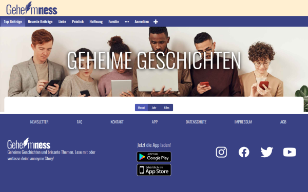www.geheimness.de