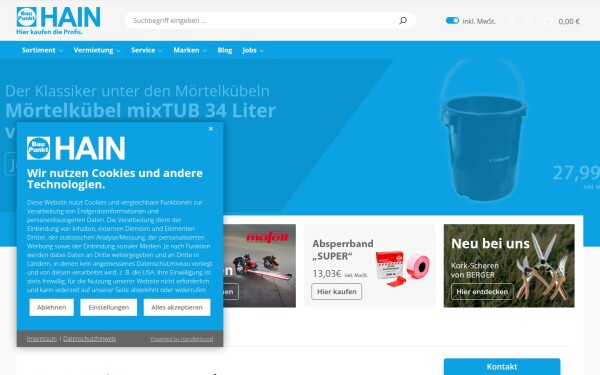www.baupunkt-hain.de