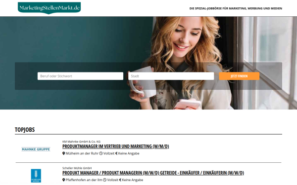 www.marketingstellenmarkt.de