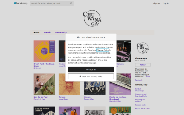 chuwanaga.bandcamp.com