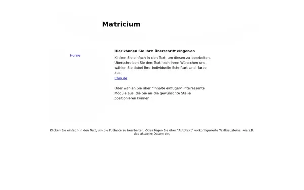 matricium.de