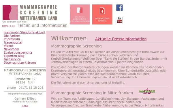 mammographie-in-bayern.de